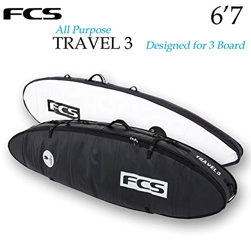 Amazon.co.jp: FCS Surfboard Hard Case TRAVEL3 [6'7] ALL