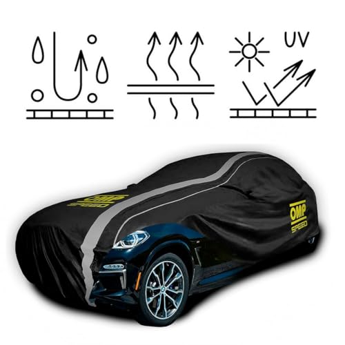 Image of OMP Speed Car Covers 4 Layers for SUV, Size L