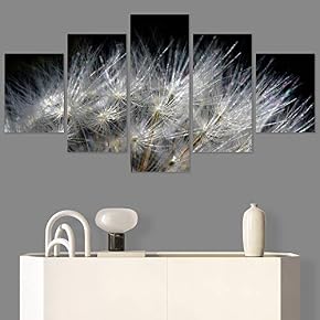 SIGNWIN 5 Panel Canvas Wall Art Modern Art...