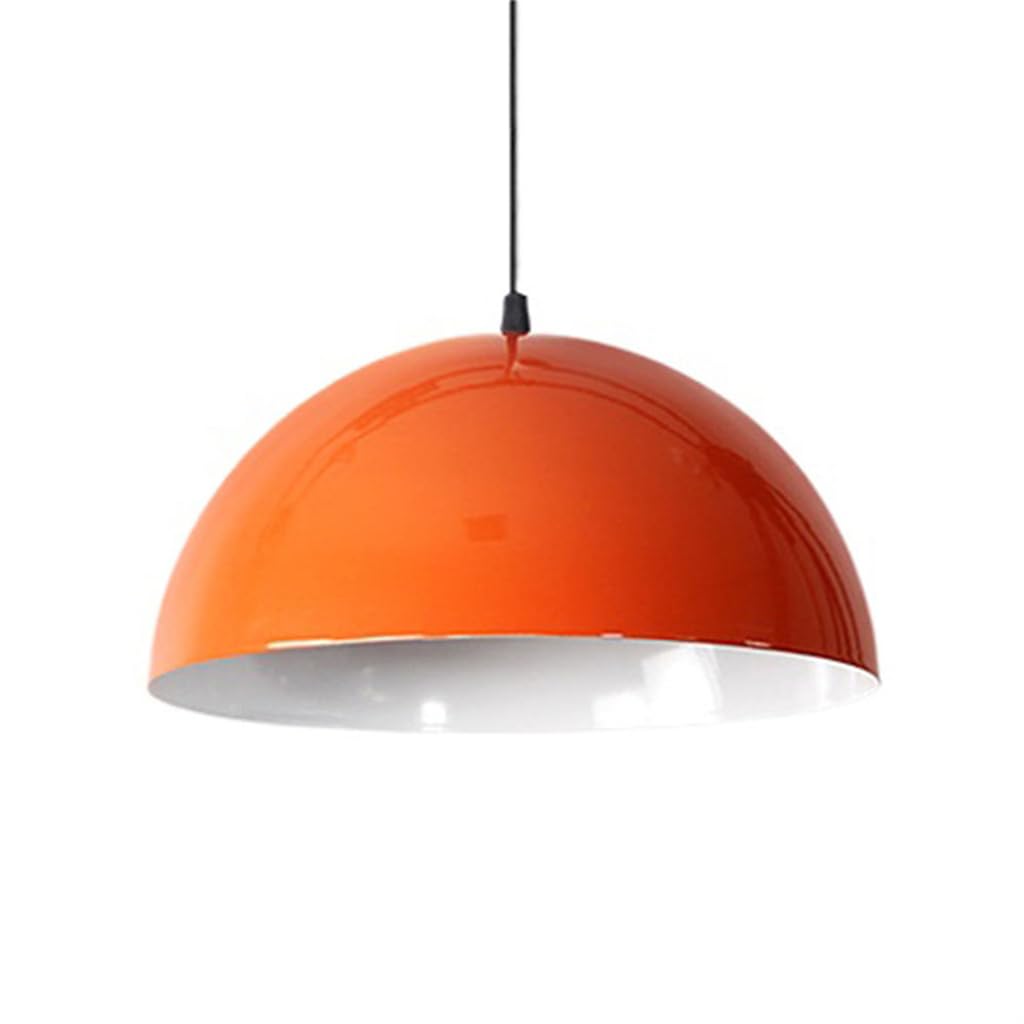 Lampadario Da Tavolo Con Finitura Lucida E Paralume