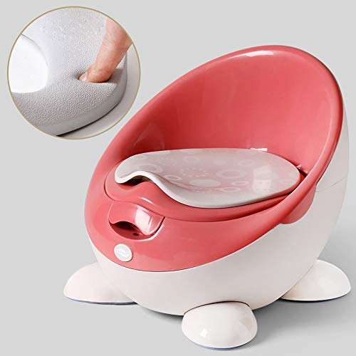 TUEWDFSA Zachte Baby Potty Toilet Training Seat Draagbare Plastic Baby Potty Trainer Kids Indoor WC Baby Potty… - Afbeelding 4