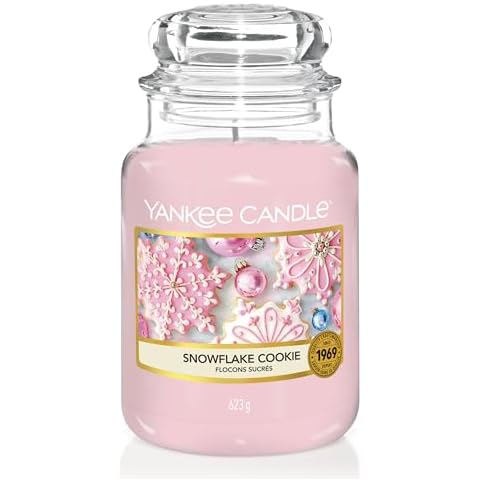 Yankee Candle Snowflake Cookie Large Jar Cover