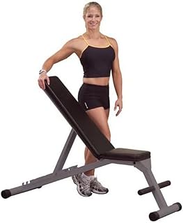 Powerline by Body Solid Flat Incline Decline Folding Multi Bench PFID125X