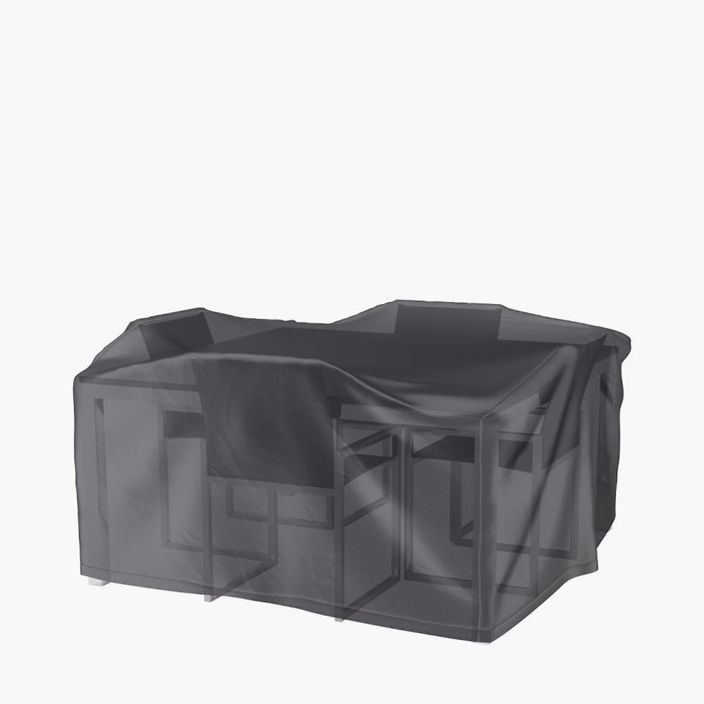 Pacific Lifestyle 130 x 130 x 85 cm Gartenmöbel-Abdeckung, wasserdicht, atmungsaktiv & UV-beständig, Aerocover, langlebiger Outdoor-Tischset Schutz mit sicherem Sitz & Aufbewahrungstasche