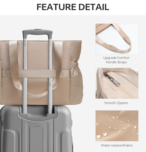 Bolso Tote Hobo Convertible Grande de Poliéster miniatura 6