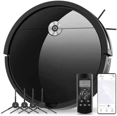 Vexilar W6 Saugroboter ohne Wischfunktion mit 2800Pa Saugkraft, 1...