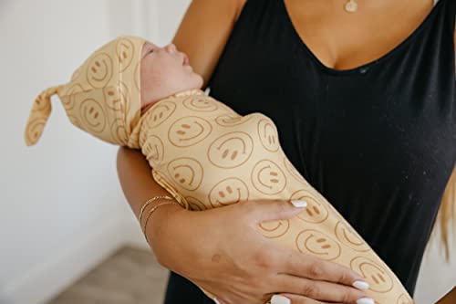 Image of Copper Pearl Swaddle Blankets for Newborns | Soft Stretchy Receiving Blankets for Boys and Girls | Large 46 x 46 Inch Baby Blankets | Lightweight and Breathable Swaddles | Vance