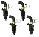 NEW Set of 4 Standard Fuel Injectors for Porsche 914 2.0L H4 1973-1976