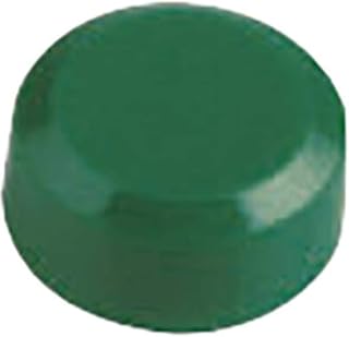 Maul 15 mm 0.17 kg maulpro alta calidad Ronda Imán para pizarras blancas, (Pack de 20), color verde