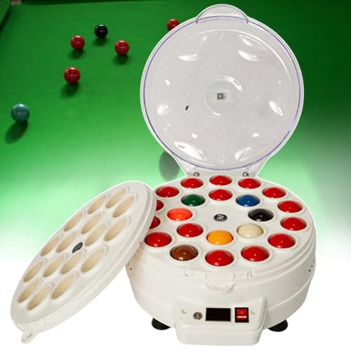 lilishangmao Pool Ball Cleaner Machine – Automatic Billiard Ball Polisher,