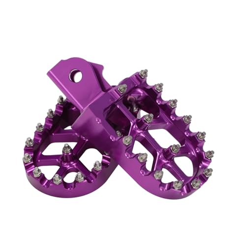 Pédales moto CRF150F CRF230F CRF250F de remplacement couleur violette