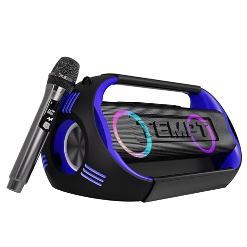 Image of TEMPT Boombuddy Bluetooth Wireless Speaker 120W 18hrs 3 EQ (Blue)
