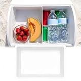 Cold Tray Insert Compatible with Igloo Playmate 16QT Lunch Cooler, Removable Food Separator & Sandwich Protector, Keep Food Dry Above Ice, Space-Saving Divider Organizer for Camping, Work & Picnics