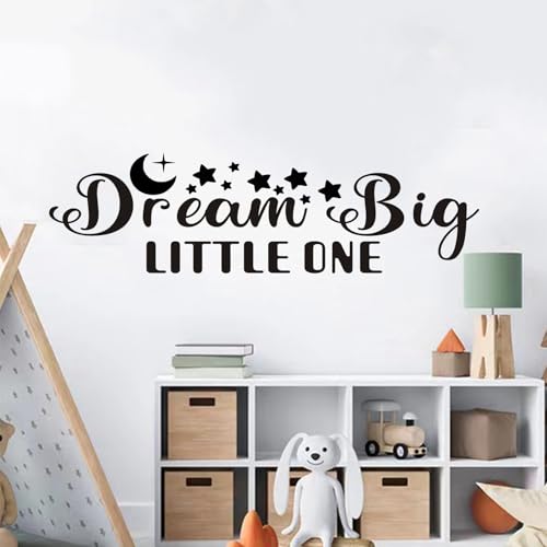 Vinilo Decorativo de Texto Dream Big Little One 35 x 9.8 in miniatura 5