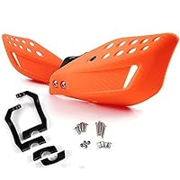 Protège-Mains Guidon Moto 22mm - Pour VTT, Motocross - Noir - APEBAZY