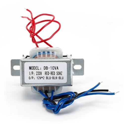 Transformateur d'alimentation audio 10 W/VA entrée 220V CA sortie 15V-0-15V