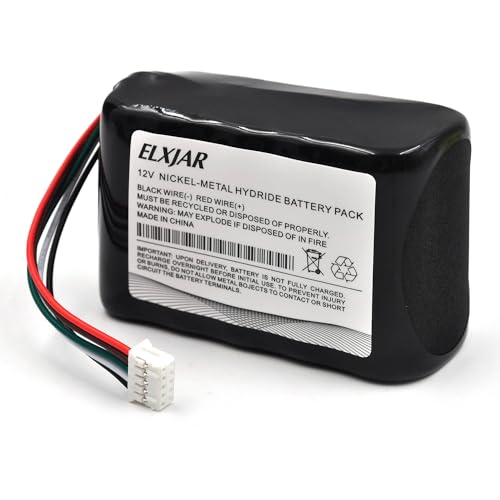 YUTSUJO 12V 2000mAh Battery Compatible with Logitech Squeezebox X-R0001, 930-000097, 930-000101, 930-000129, 830-000080, 830-000070 Wireless Digital Music Player