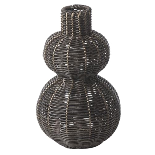 Vase en osier rustique pour centre de table de ferme bohème - 2