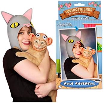 Archie McPhee Loving Friends Kitty Cuddle Costumes, Role Reversal image 3