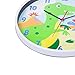 Wildkin Kids Wall Clock for Boys and Girls, Features Silent Quartz Movement, Glass and Durable Plastic Cover, Battery Not Included, Measures 12 x 1.63 x 12 Inches, BPA-free, Olive Kids (Dinosaur Land)