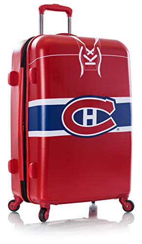 Heys America NHL Officially Licensed Wheeled Luggage (Montreal Canadiens, 26-Inch)