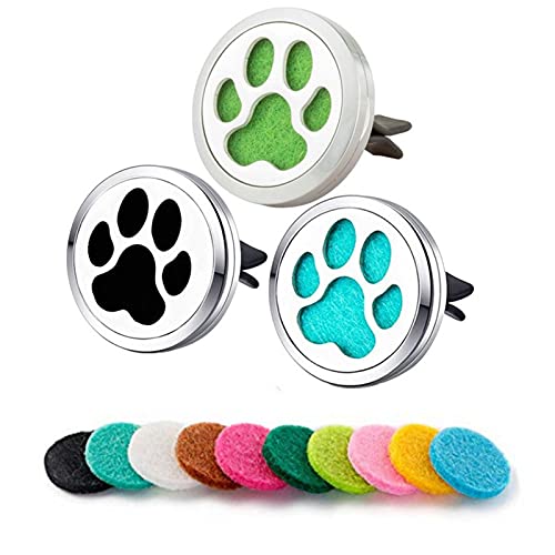 Diffuseur Voiture, Diffuseur Huile Essentielle Voiture Désodorisant De Voiture Diffuseur Parfum Clip avec 10 Feutre De Remplacement, pour Le Salon De Bureau De Voiture Cover