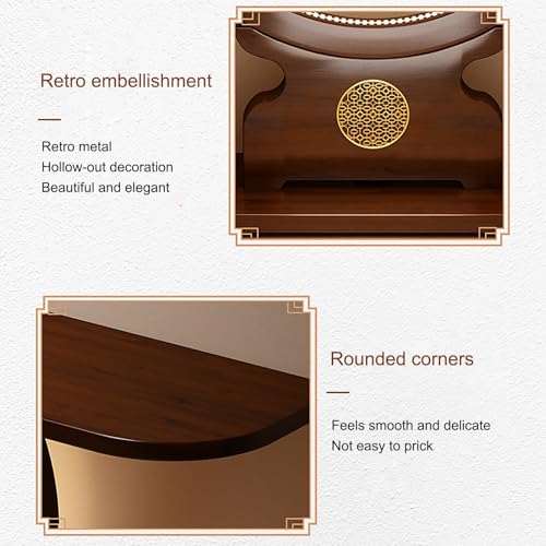 Mesa de sofá rústica que aprovecha las zonas estrechas del hogar de forma elegante 8