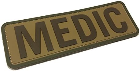 MSM Multicam Medic 6x2 PVC Combat Us Army Patch