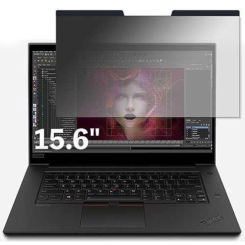 Lenovo ThinkPad P1 Gen 3 15.6インチ 16:9 対応 マグネット式 覗き見防止フィルター プライバシーフィルター ブルーライトカット パソコン PC 液晶保護フィルム 両面使用可能 反射防止 着脱簡単 保護シート