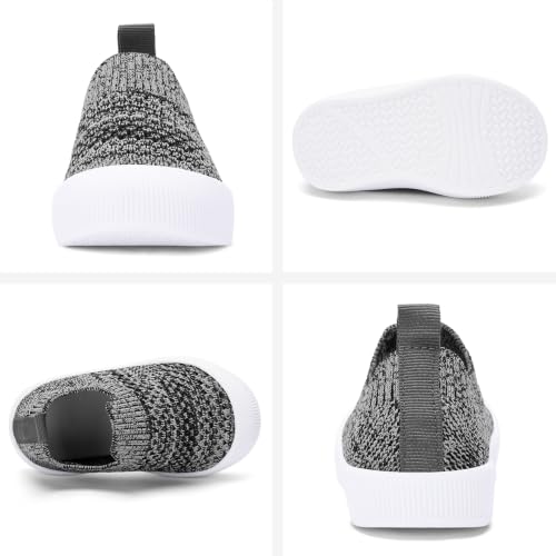 Image of BACSAC Baby Toddler Unisex Infant Shoes Boys Girls Beige Mesh Breathable Non-Slip Soles 6-36 Months