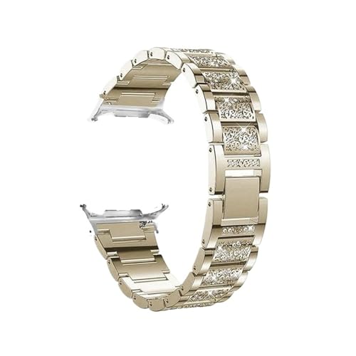 [PLYYQZM] �������L���L���u���X���b�g��,�ɍ��� Sam su ng Watch 8 40 mm 44 mm 8�N���V�b�N46 mm�X�e�����X�o���h,�ɍ��� Galaxy Ultra 47 mm�o���h�p �ɓK�p(Retro Gold,For Gal