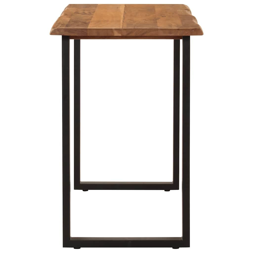 vidaXL Mesa de Comedor Madera Maciza de Acacia 110x50x76 cm