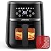Produktbild Heißluftfritteuse 5QT XXL Friteuse Heissluft Fritteusen Air Fryer mit Silicon Liner, 8 Presets Geräuscharme Air Fryers mit Sichtfenster Acekool