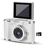 Cason 48MP Digital Camera for Kids-Real Photo & Video Mini Camera for Photography 2.4” Rotating Screen, Built in Games Kids Cameras for 5-15 Years Girls & Boys(Supports Upto 64GB Memory)