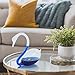 Storm Glass Weather Predictor Swan-Shaped Design Barometer Weather Station 7 inch Swan Storm Glass Weather Predictor Gorgeous Gift for Family or Friends Present Home, Office Indoor and Outdoor Décor