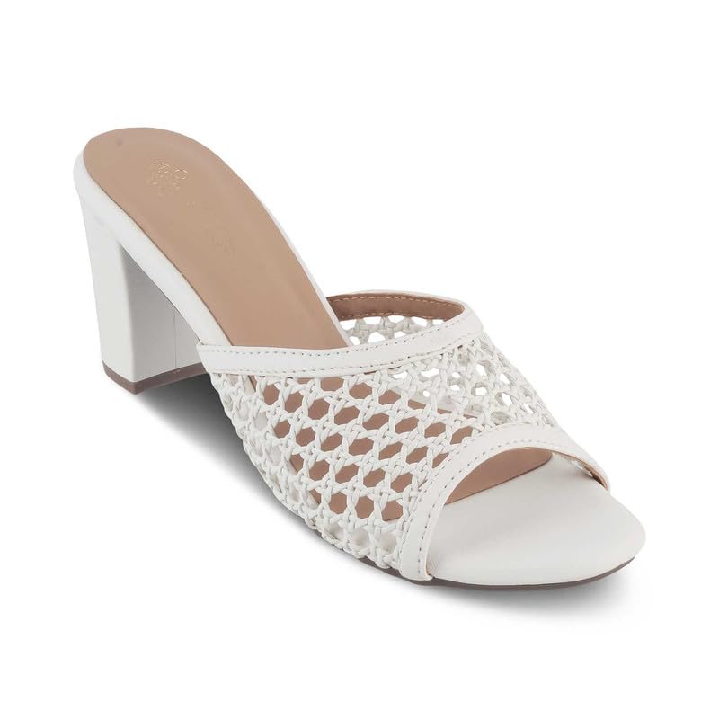 tresmode 239-MIKO White Women Dress Block Heel Sandals EU/38 UK/5 (B0CLTSJCRB) Amazon Price History, Amazon Price Tracker