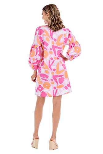 Mud-Pie-Womens-Balloon-Sleeve-Dress