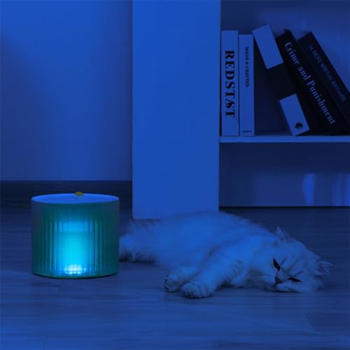 Fuente automática de agua para perros y gatos silenciosa miniatura 5