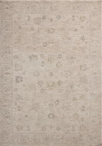 Image of Loloi Chris Loves Julia Louisa Oatmeal /Stone 9'-6 inch x 13'-1 inch Area Rug