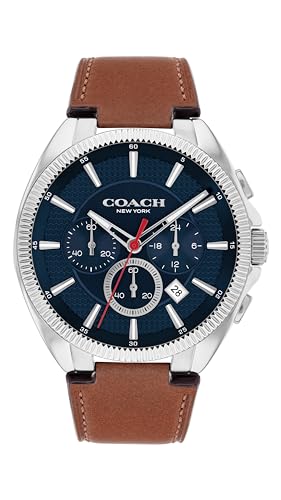 Image of Coach Jackson Men's Chronograph Watch | Luxury Fashion Timepiece for Daily Elegance | Water Resistant (Model 14602683)
