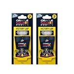 B and B 2 x Victory Lap Red Ball Racing Air Fresheners A1653
