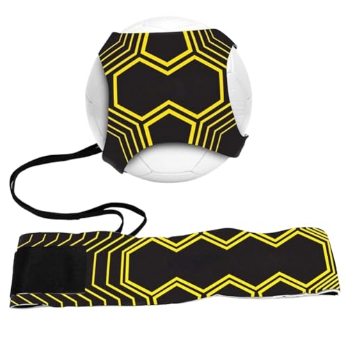 EastyGold Football Kick Trainer Soccer Training Aids Hands Free Throw Sole Practice Equipment with...