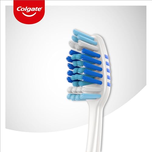 Miniatura 2 de Colgate Zigzag Cepillo De Dientes Dureza Media, Pack 6 Uds, Limpieza Interdental Profunda, Limpiador De Lengua, Elimina Bacterias Causantes Del Mal Aliento, Confort Y Suavidad En Las Encías