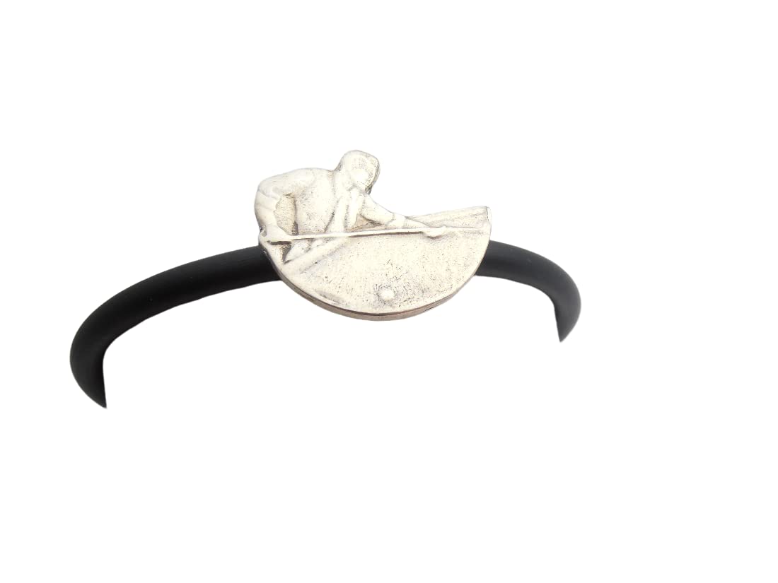 Bracelet billard argent 925 caoutchouc : affichez votre passion