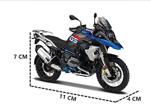 Modèle de moto de simulation R1200GS en alliage pour décoration de bureau - 6