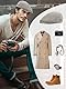 Joligiao Schiebermütze Herren Barett Cap Herbst Winter Tweed Mützen Barett Hut Verstellbar Baumwolle Flache Kappe Vintage Freizeit Klassische Barett Driving Hüte A-Khaki Einheitsgröße