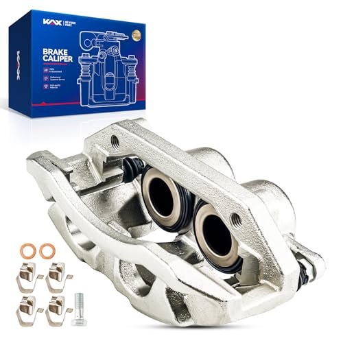 Image of KAX Disc Brake Caliper Assembly for Aspen /Durango 2007-2009, Dakota /Ram 1500 2009-2010, 1500 2011-2017, Dakota 2011, Front Right or Front Left Side