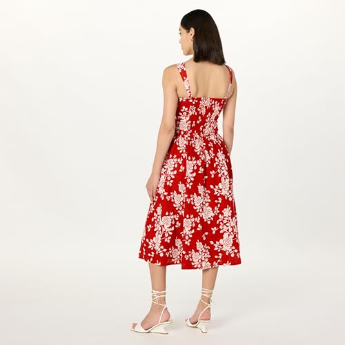 Image of The Drop Womens Balu Feminine Shaped Waist Midi Dress