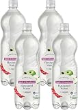 by Amazon Apple & Raspberry Flavoured Water, 1L (Pack of 4)
