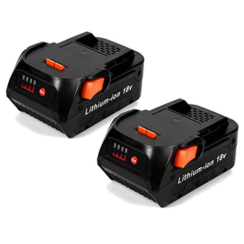 Energup Replacement AC840087P 18-Volt 4.0Ah Lithium-Ion Battery for Ridgid 2-Pack of R840087 Battery